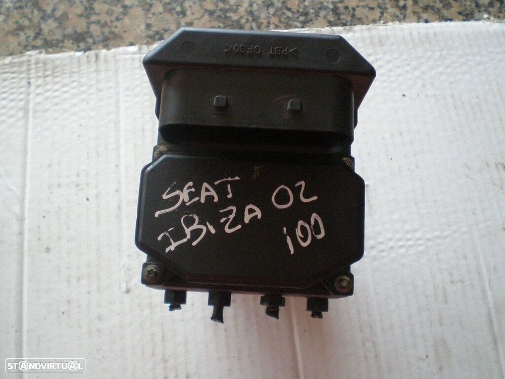 Abs 6Q0614117E 0265222006 SEAT IBIZA SEAT IBIZA III (6L) FASE 1 2003 1.9SDI 8V 65CV 3P CINZA ESVERDEADO - 1