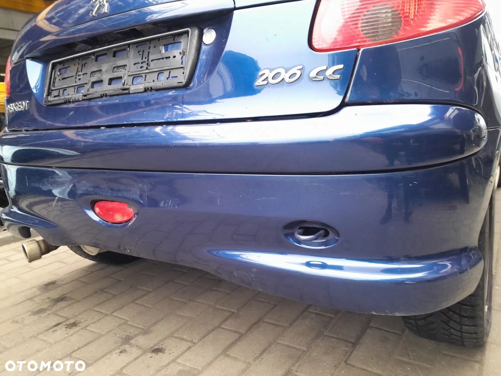 PEUGEOT 206CC ZDERZAK TYLNY TYŁ KOLOR: EGED - 3