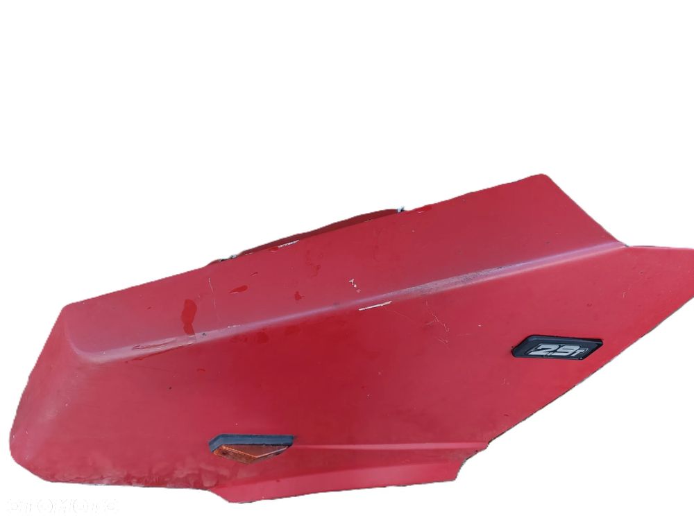 DAEWOO LUBLIN II 99-04 r. BŁOTNIK LEWY PRZÓD LEWA STRONA EU CZERWONY + - 5