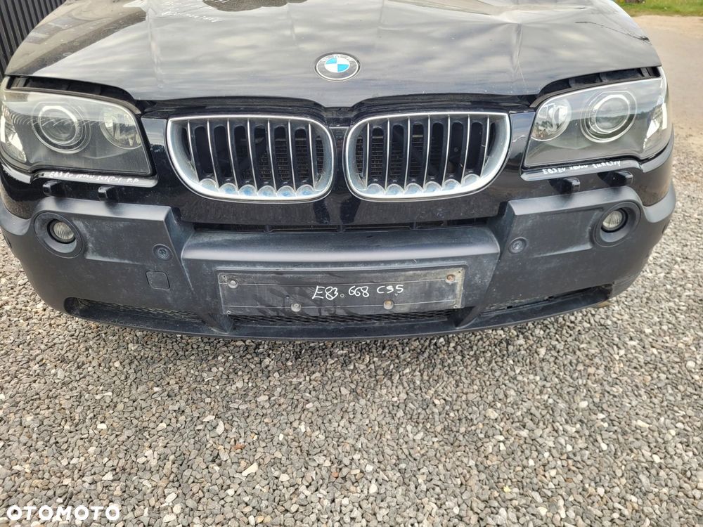 ZDERZAK PRZÓD PRZEDNI BMW E83 668 SHWARZ II C95 - 1