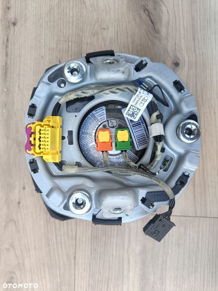 AUDI A6 C6 A8 D3 LIFT Q7 KIEROWNICA TRÓJRAMIENNA CZARNA SOUL PODUSZKA AIRBAG - 24