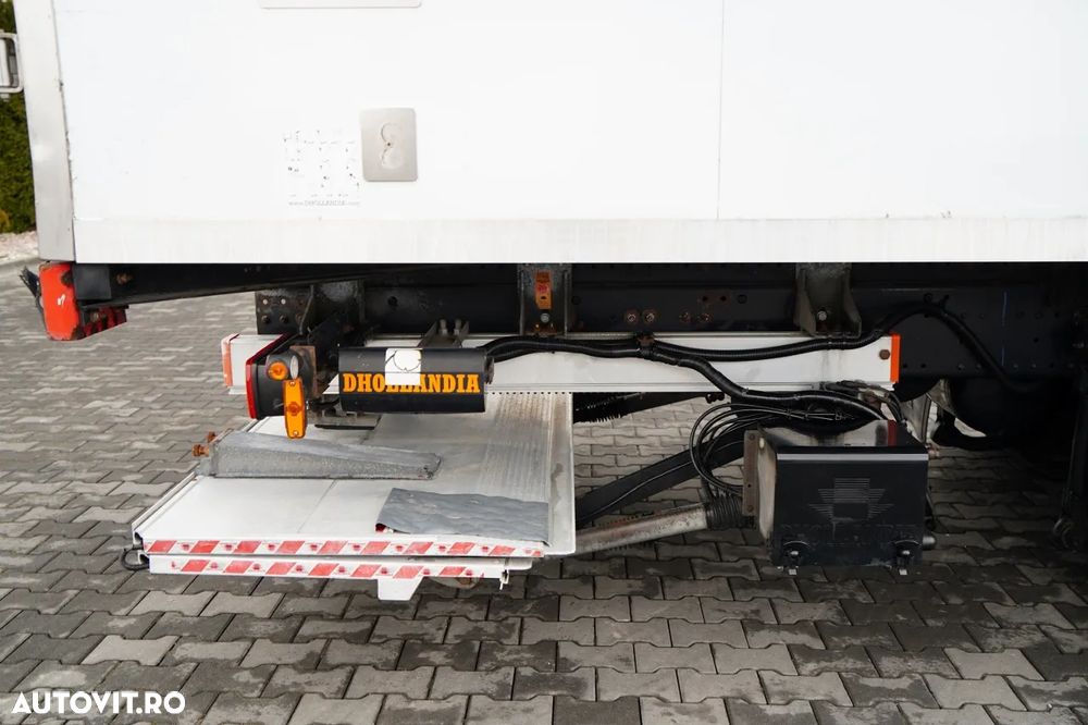 MAN TGM 12.290 / 4x2 / CAROSERIE REFRIGERATĂ 7.8 M / UNITATE THERMO KING T-1200 R / platformă ridicătoare spate / MULTIMEMBRU / DHOLLANDIA - 17