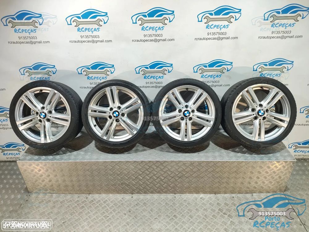 Conjunto Jantes 18" BMW Serie 1 Pack M - Style 386M - 7,5J | 8J | ET34 | ET37 | 5x120 - Originais | Jante | 36117845852 | 7845852 | 36117845853 | 7845853 | 245 35 18 | 225 40 18 | 5 x 120 | 18 Polegadas | Style 386 | F20 | F21 | F22 | F23 - 11