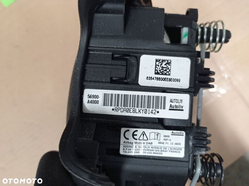 KIA CARENS IV AIRBAG KIEROWCY PODUSZKA 56900-A4000 - 2