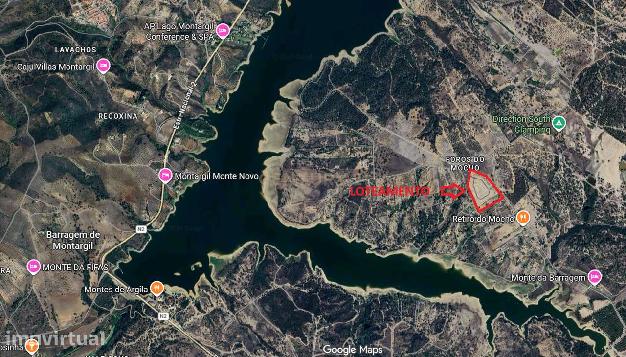 Moradia Térrea com Piscina junto à Barragem de Montargil – Foros do Mo - Grande imagem: 4/14