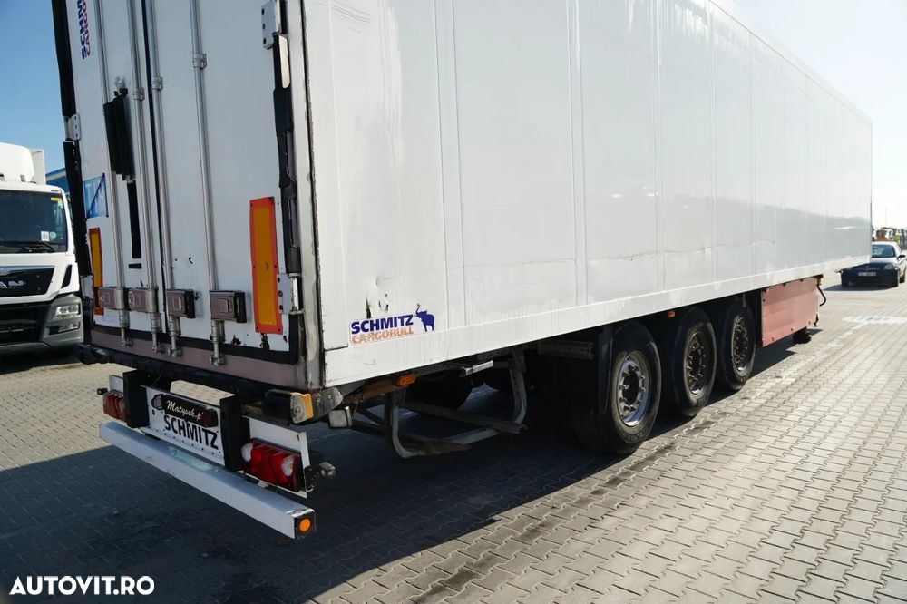 Schmitz Cargobull / REFRIGERAT / THERMO KING SL-400e / AXĂ RIDICATĂ / COȘ PENTRU PALEȚI - 13
