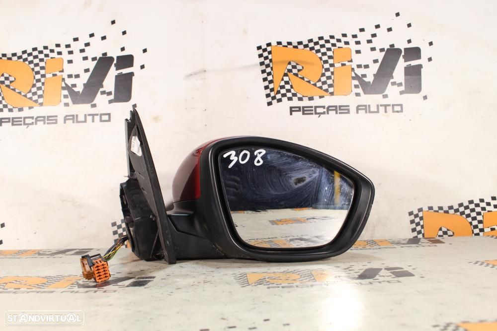 Espelho Retrovisor Direito Peugeot 308 Ii  Retrovisor Peugeot Direito - 1