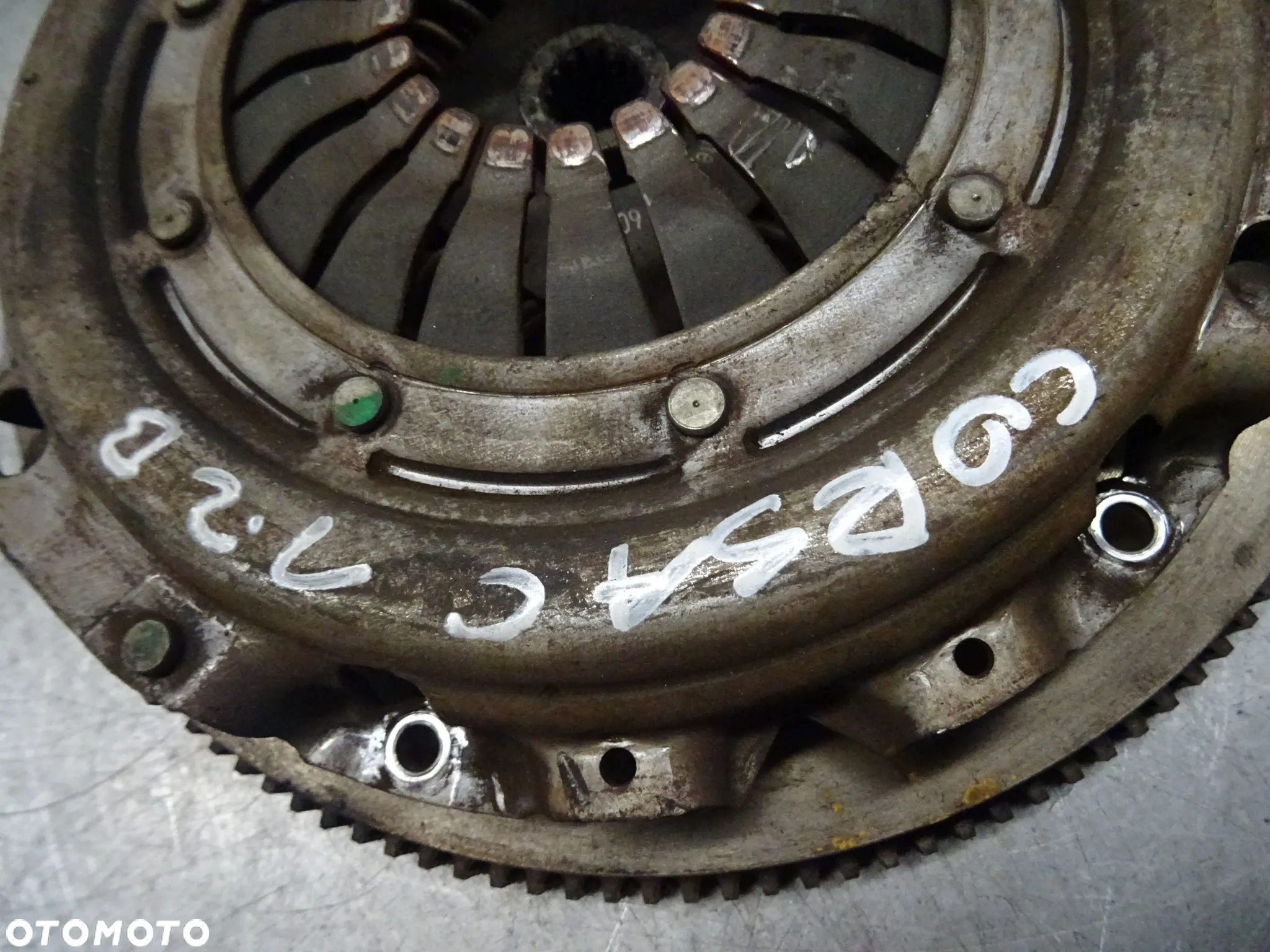 OPEL CORSA C 00-03 3D 1.2B 2AU SPRZĘGŁO TARCZA DOCISK - 2