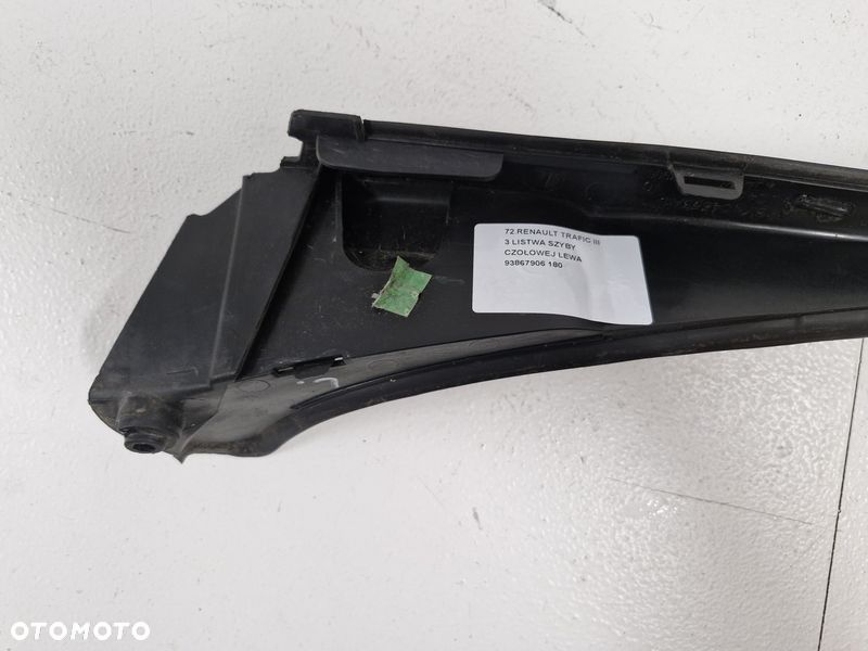 renault trafic iii 3 listwa szyby czołowej lewa 93867906 - 8