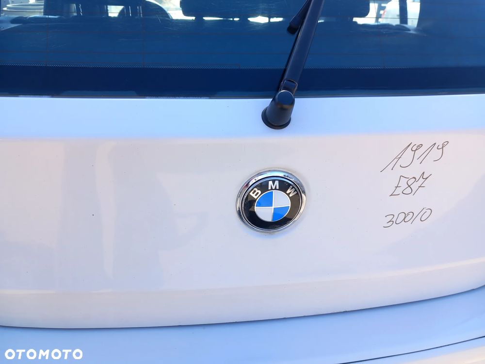 BMW E87 KLAPA BAGAŻNIKA TYLNA TYŁ KOLOR: 300 - 4