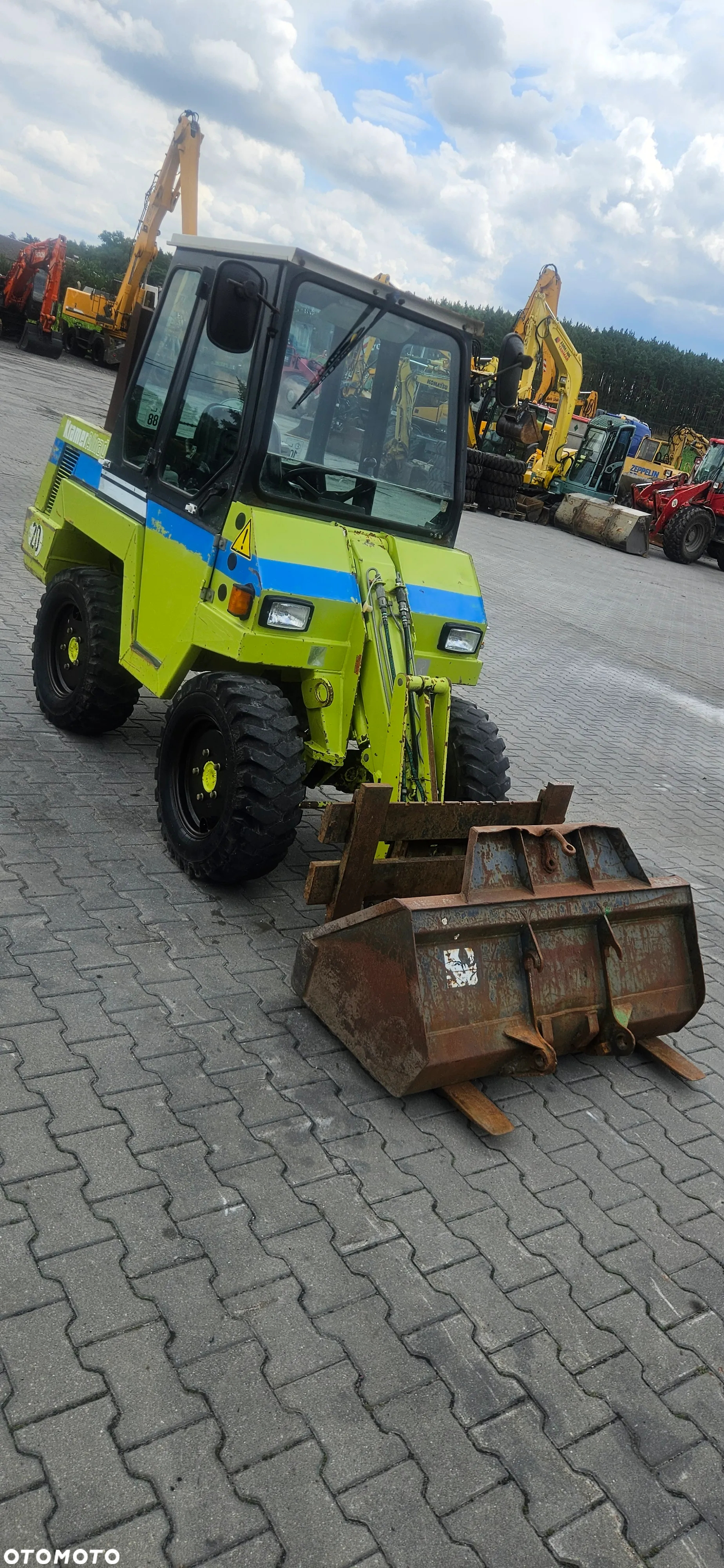 Kramer 112, 1998 rok łyżka+widły z Niemiec! 1 właściciel! - 7