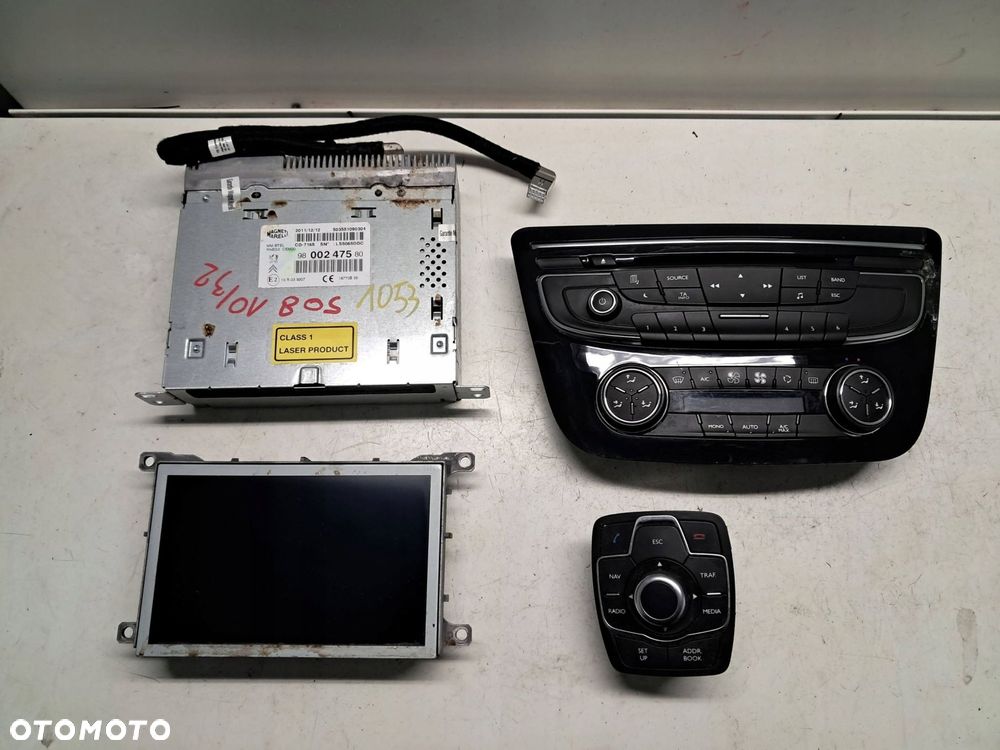 peugeot 508 radio navi tablet monitor wyświetlacz nawigacja - 1