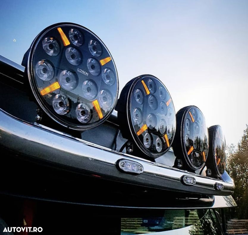 Proiector suplimentar Pollux9+ Gen2, LED, 120W, pozitie alb galbena/portocalie - 1