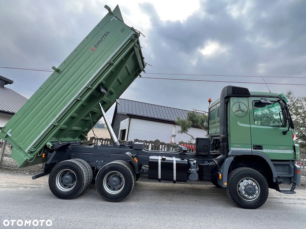Mercedes-Benz ACTROS 3346 | V6 | MP2 | 6x6 | ALLRAD | EPS | Kiper Wywrotka 3 Stronna | DAUTEL | Stan Bardzo Dobry | - 16