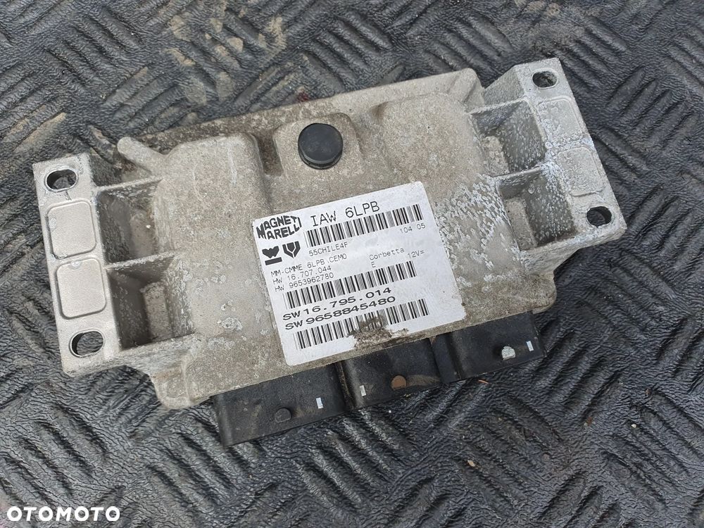 KOMPUTER SILNIKA CITROEN C5 II 04-08 2.0 16V 140KM 9658845480 9653962780 - 1