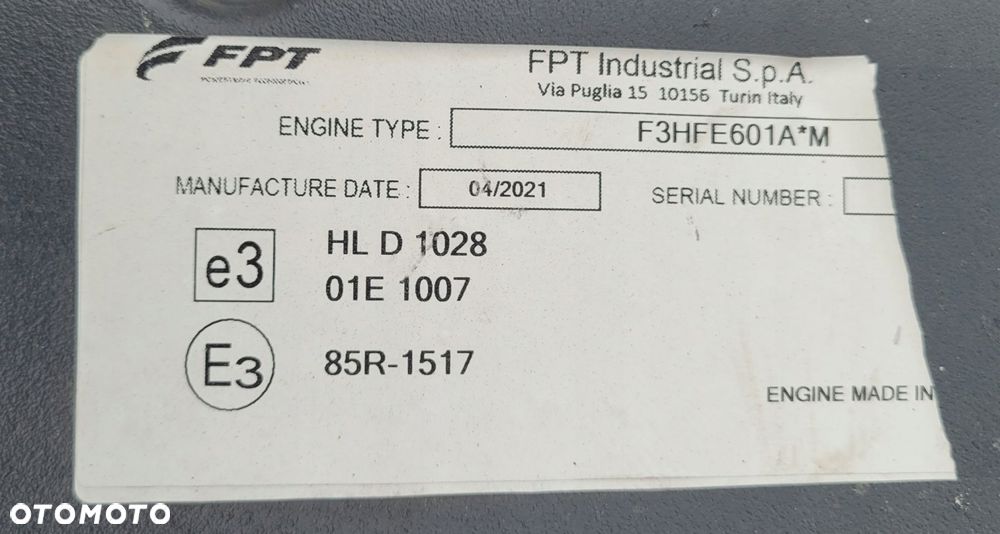 KOMPLETNY SILNIK IVECO S-WAY EURO 6 LNG 460KM 2021 NISKI PRZEBIEG - 6