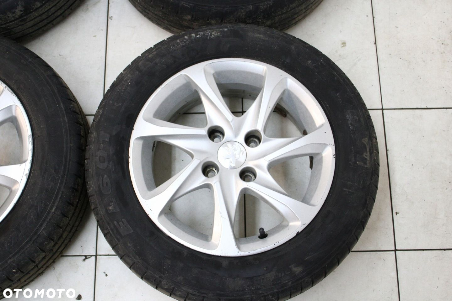 FELGI ALUMINIOWE ALUFELGI PEUGEOT 15 4X108 6J ET23 9673773577 - 6
