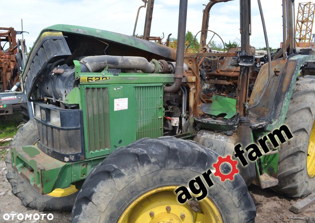 John Deere części 6200 SE 6100 silnik skrzynia zwolnica wał głowica zwrotnica zwolnica dyferencjał - 2