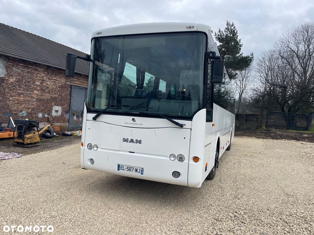 MAN A 51 SCOLER 3 KLIMA WEBASTO STAN BDB WOJSKO - 2