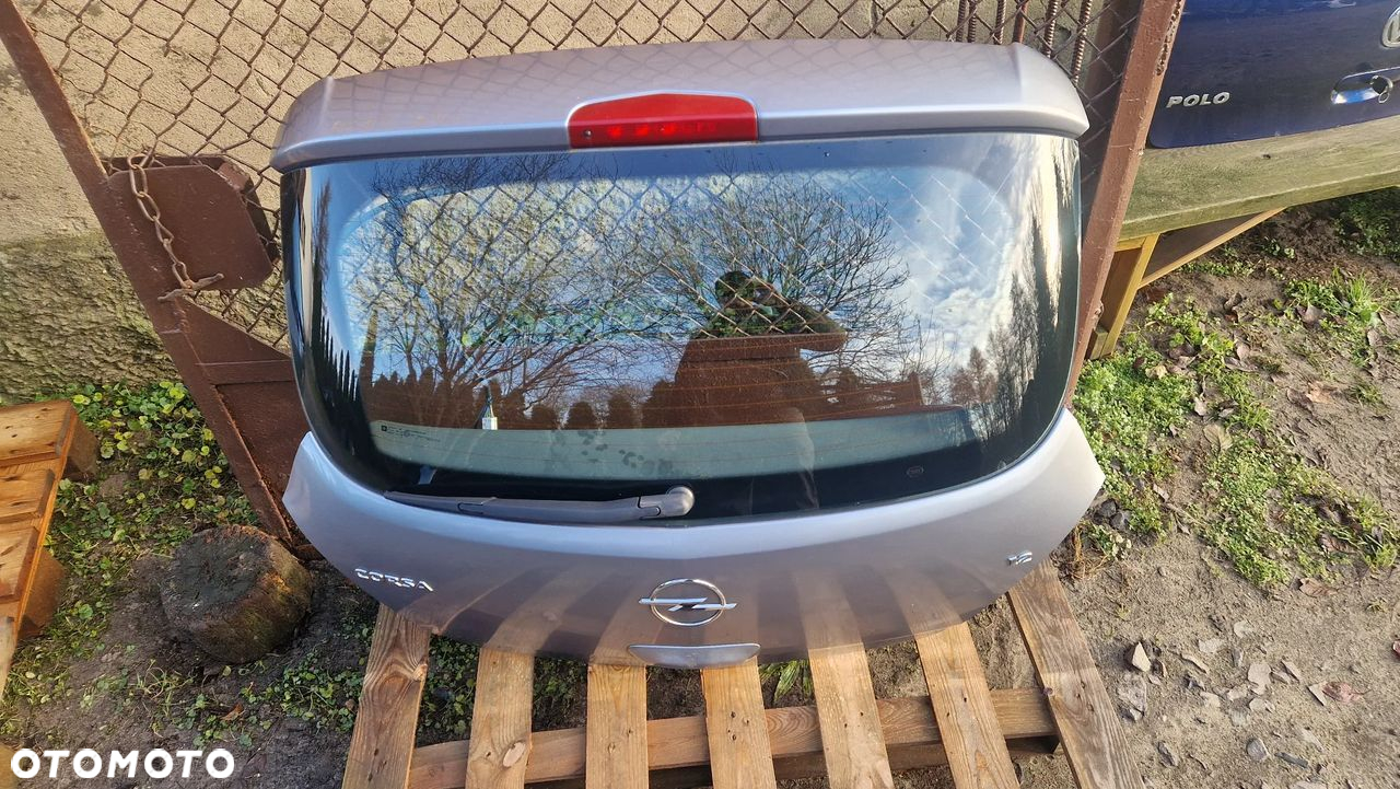 Opel Corsa D z163 klapa tył bagażnika 3D - 3