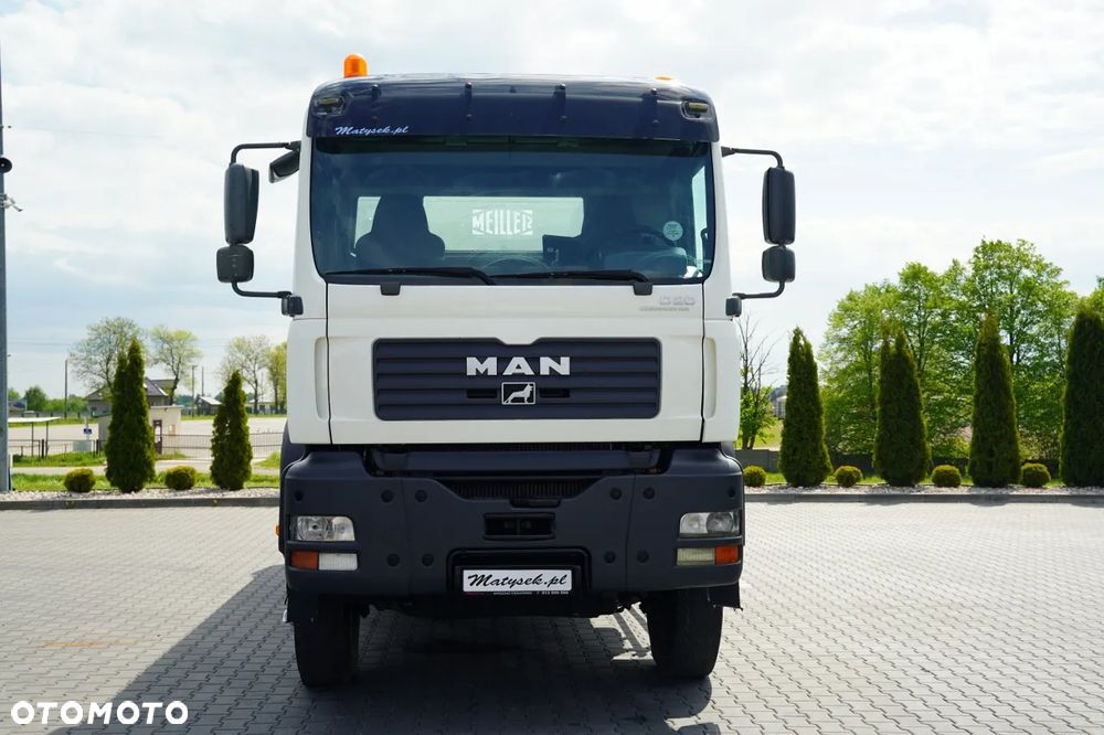 MAN TGA 33.350 / 6x4 / WYWROTKA / HYDROBURTA / MEILLER KIPPER / BORDMATIC / MANUAL / SPROWADZONY - 17