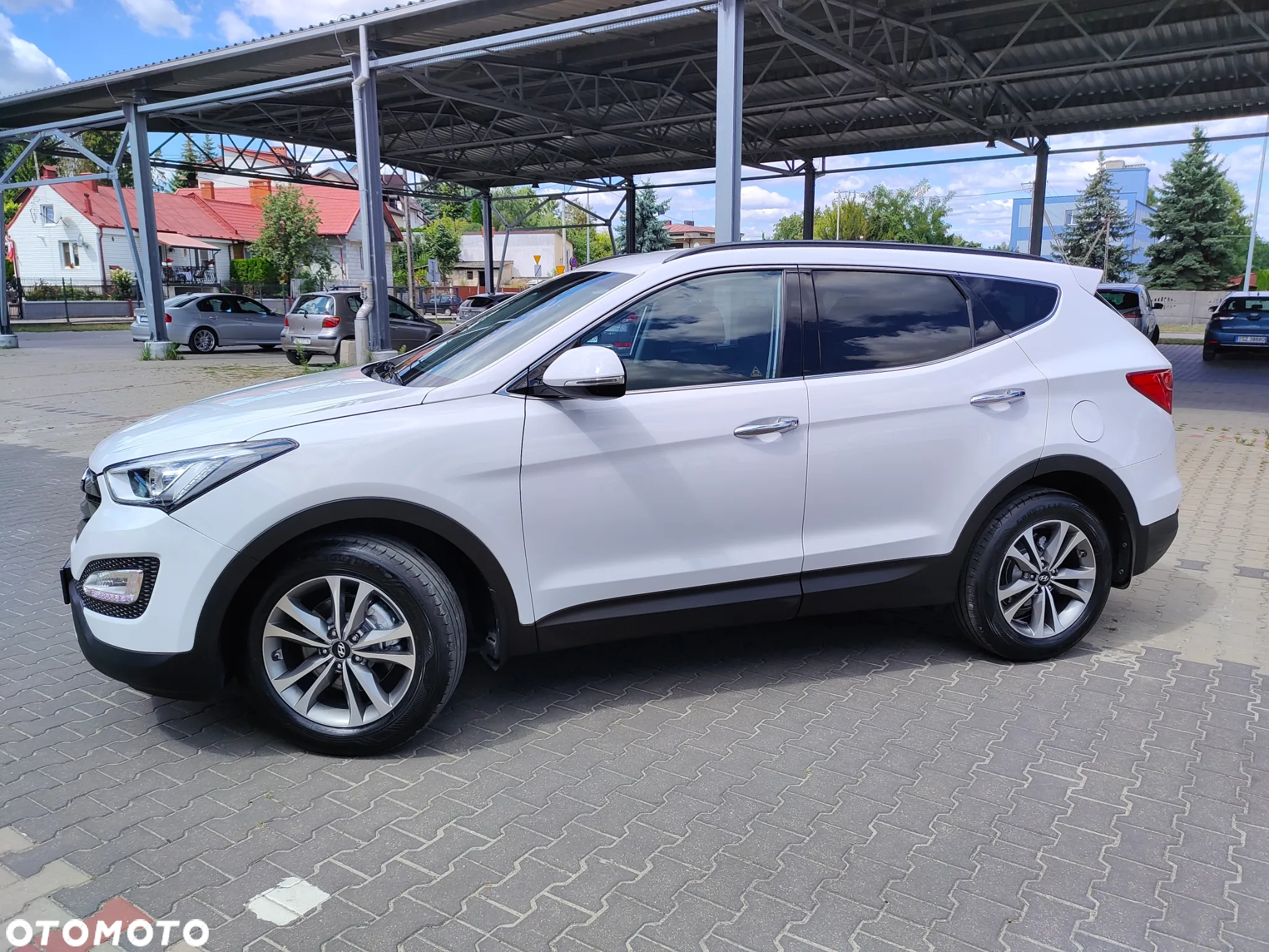 Hyundai Santa Fe blue 2.0 CRDI 4WD Premium - 4