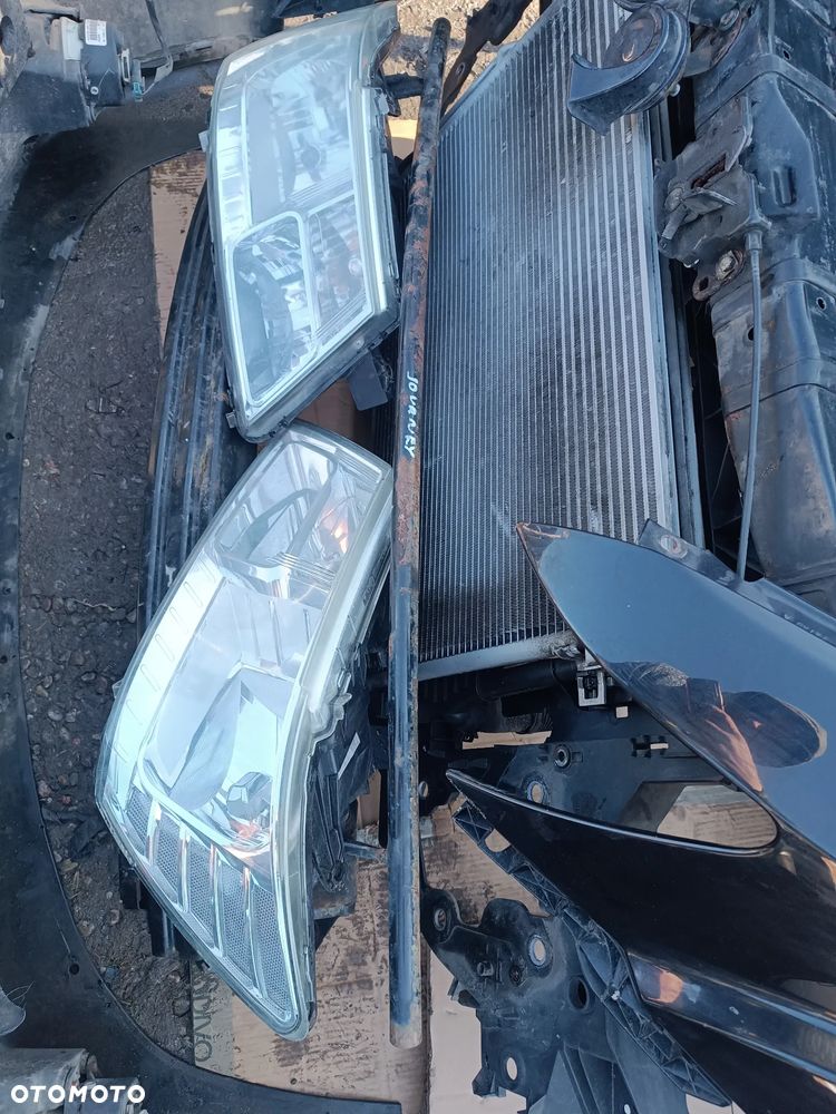 DODGE JOURNEY 2010R  KOLOR CZARNY KOMPLETNY PRZÓD MASKA ZDERZAK LAMPY PAS CZOŁOWY BŁOTNIK ZDERZAK - 4