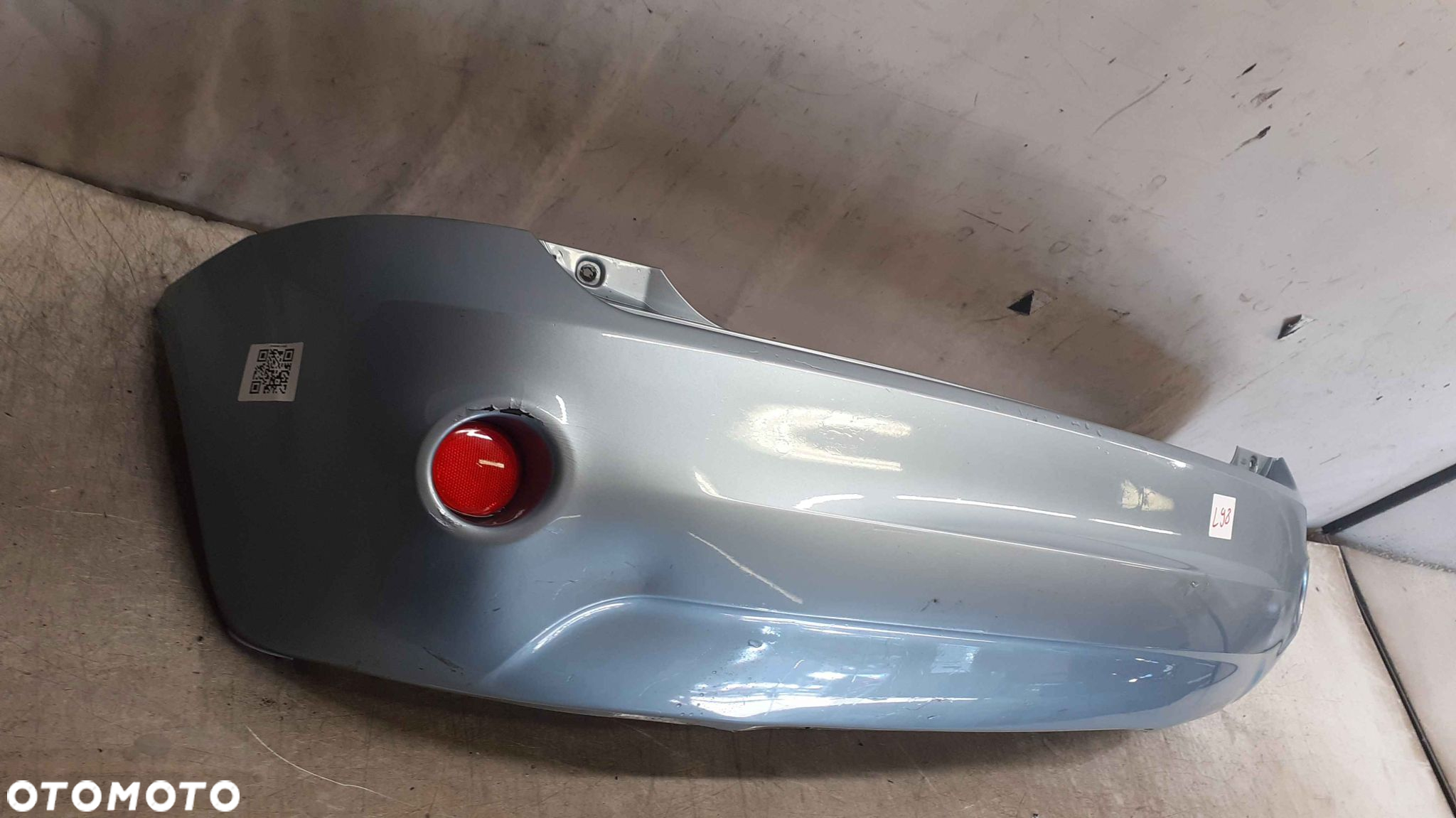 ) ZDERZAK TYŁ TYLNY FORD FIESTA MK.6 6 VI LIFT FL J4 BŁĘKITNY - 4