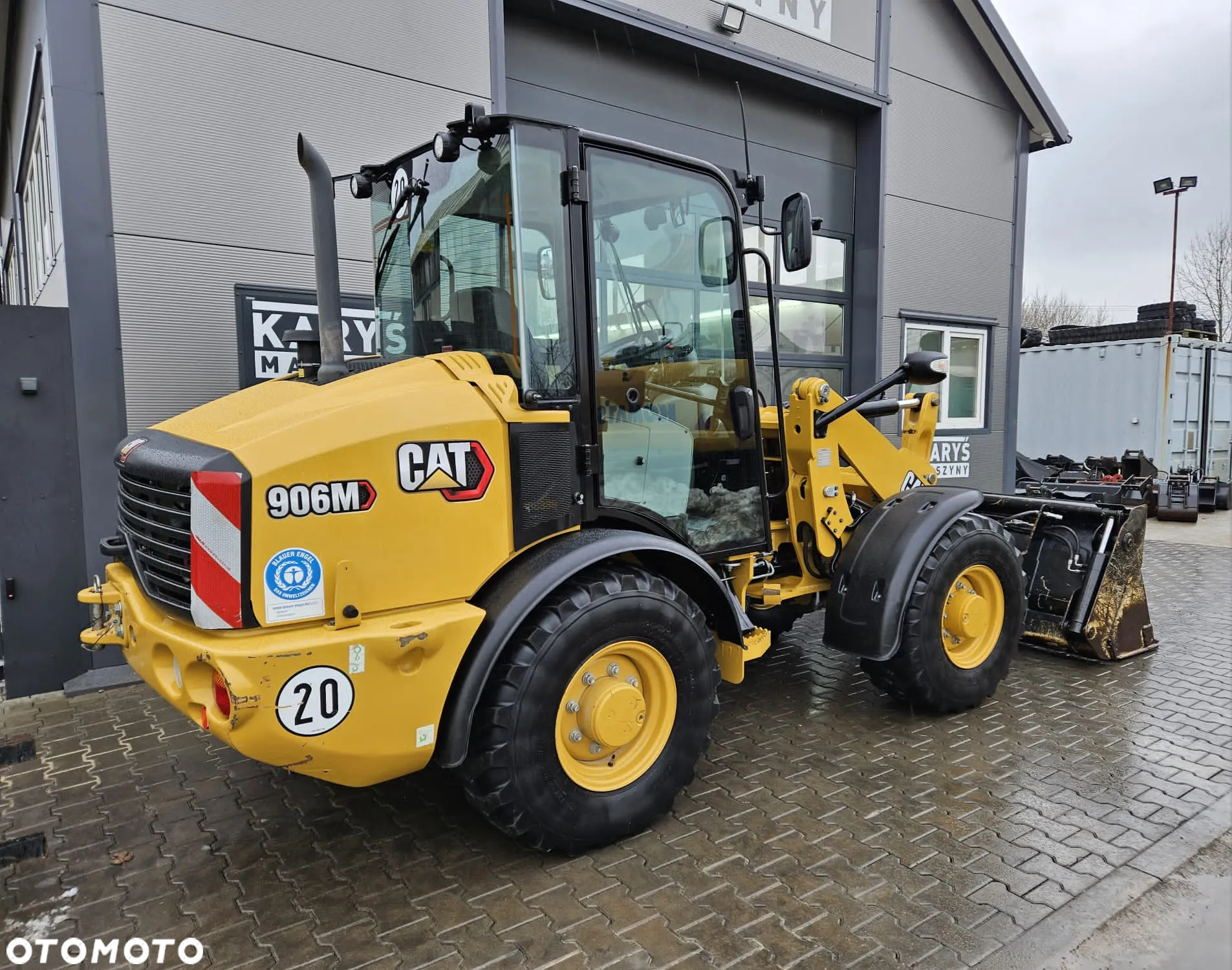 Caterpillar ŁADOWARKA KOŁOWA CAT CATERPILLAR 906 906M 907 908 2021R PŁUG ŚNIEŻNY - 24