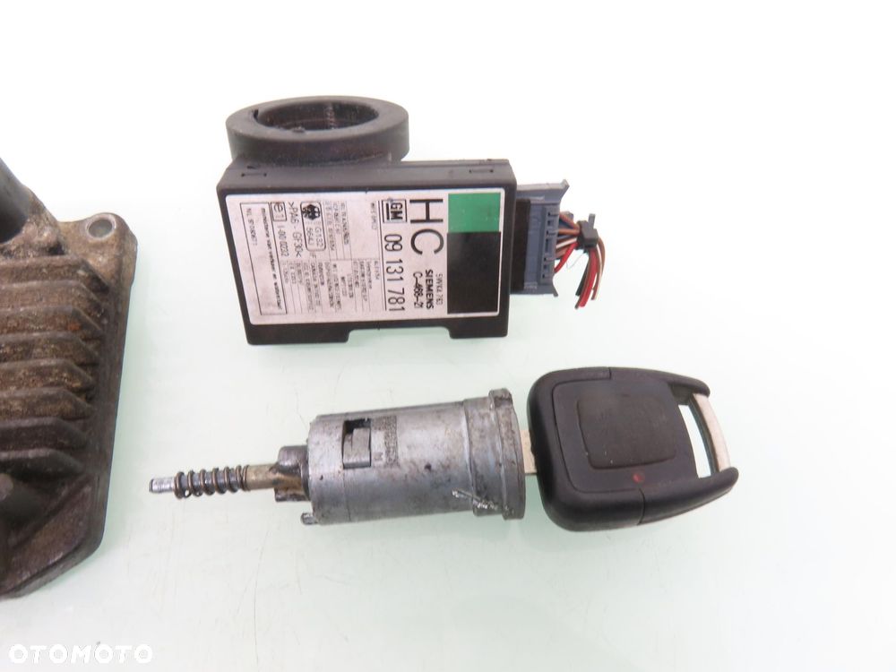 STACYJKA STEROWNIK OPEL ASTRA II G 1.6 09355929 - 5