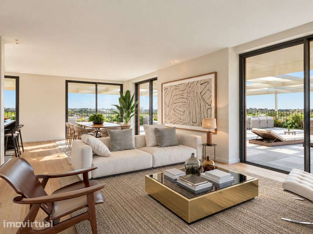 Apartamento T2 Novo com Terraço e Piscina Privativa - Emp. Marina D... - Grande imagem: 4/13