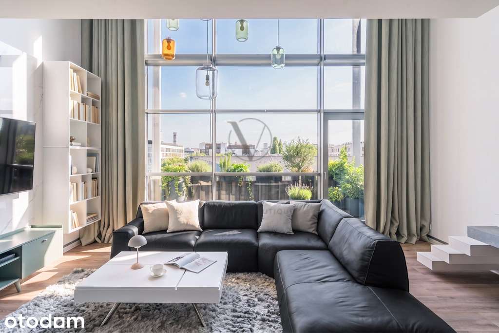 Stylowy, loftowy apartament z sauną - Qbik