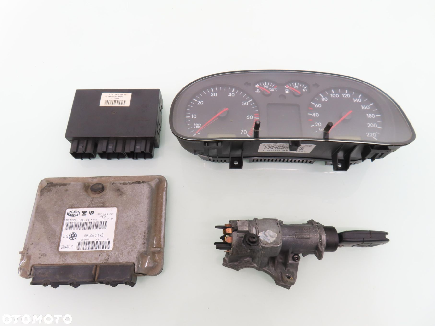 STACYJKA STEROWNIK VW GOLF IV 1.4 036906014AB 6160039411 1C0962258N - 1