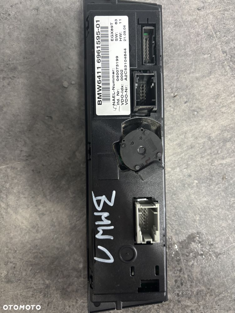 BMW E84 X1 E90 E93 M3 panel  klimy nawiewu  9287624 - 3