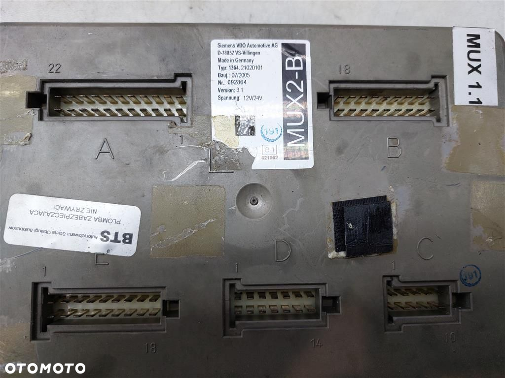 MODUŁ Sterownik Solaris Urbino 12 SIEMENS VDO 136421020101 - 3