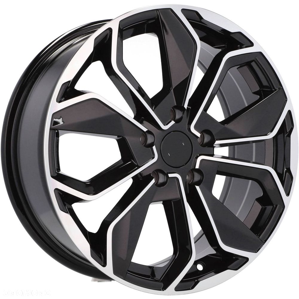 4x Felgi 17 m.in. do RENAULT Arkana Captur Clio Espace Fluence Grand Scenic Kangoo - B5296 (XFE164) - 2