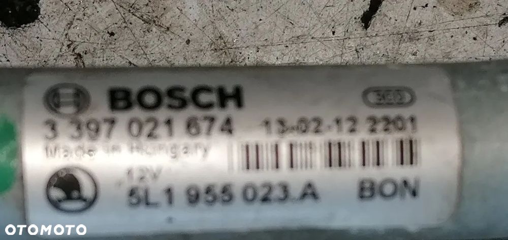 SKODA YETI 12r MECHANIZM WYCIERACZEK 5L1955023A EUROPA - 2