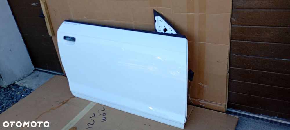 Drzwi prawy przód przednie prawe Audi A3 8P Lift cabrio LY9C Ibis White - 2