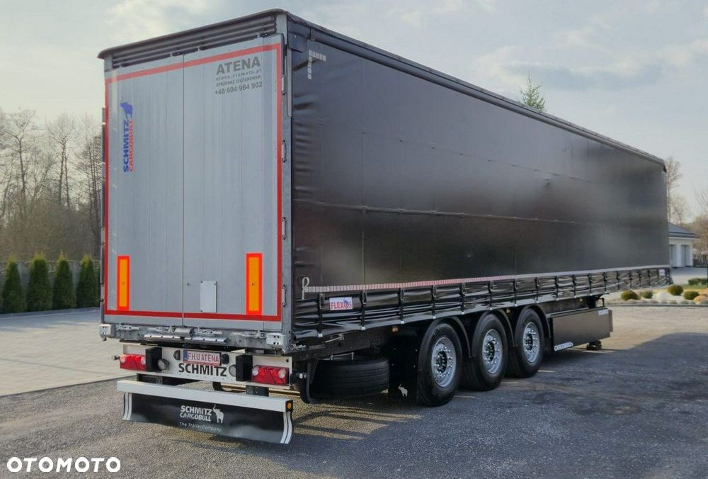 Schmitz Cargobull Firana Standard, Dach podnoszony, Oś podnoszona - 15