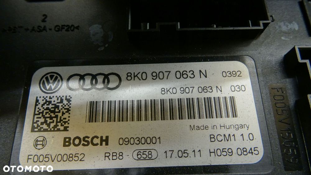 audi a4 b8 8k a5 8t moduł komfortu 8k0907063n - 5