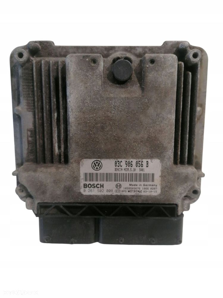 komputer silnika vw golf v 1.4 fsi 03-09 03c906056b 0261s02008 - 1