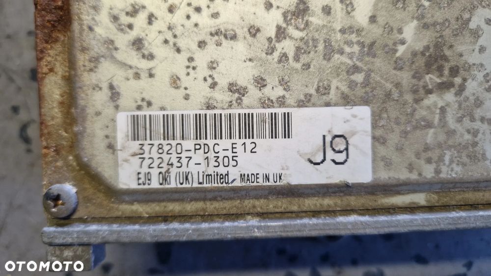 HONDA ACCORD VI 2.0VTEC STEROWNIK SILNIKA 37820 PDC E12 - 2