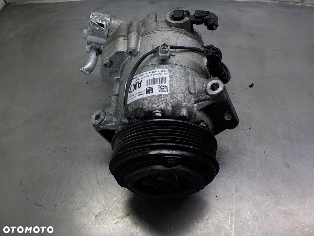 OPEL ASTRA J 2.0 CDTI SPRĘŻARKA POMPA KLIMATYZACJI 13450514 AK7 - 4