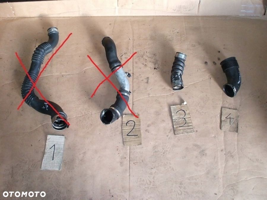 BMW E87 E90 RURA DOLOT POWIETRZA WĄŻ INTERCOOLERA - 1