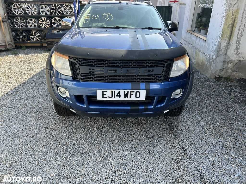 Bara fata Ford Ranger III 2011 - 2015 ALBASTRU (1329) model fara spalatoare far - 3