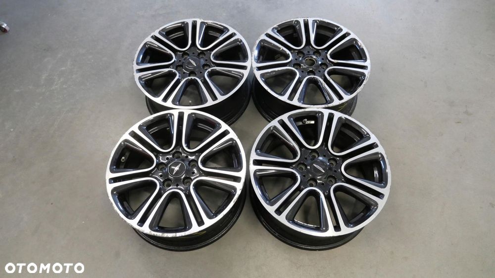 mini r60 jcw alufelgi john cooper works felgi twin spoke black 135 9808516 - 1