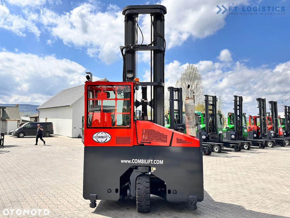 Combilift C4000 / TRIPLEX / 9300MM / WOLNY SKOK / POZYCJONER / GAZ / KABINA / JAK NOWY - 11
