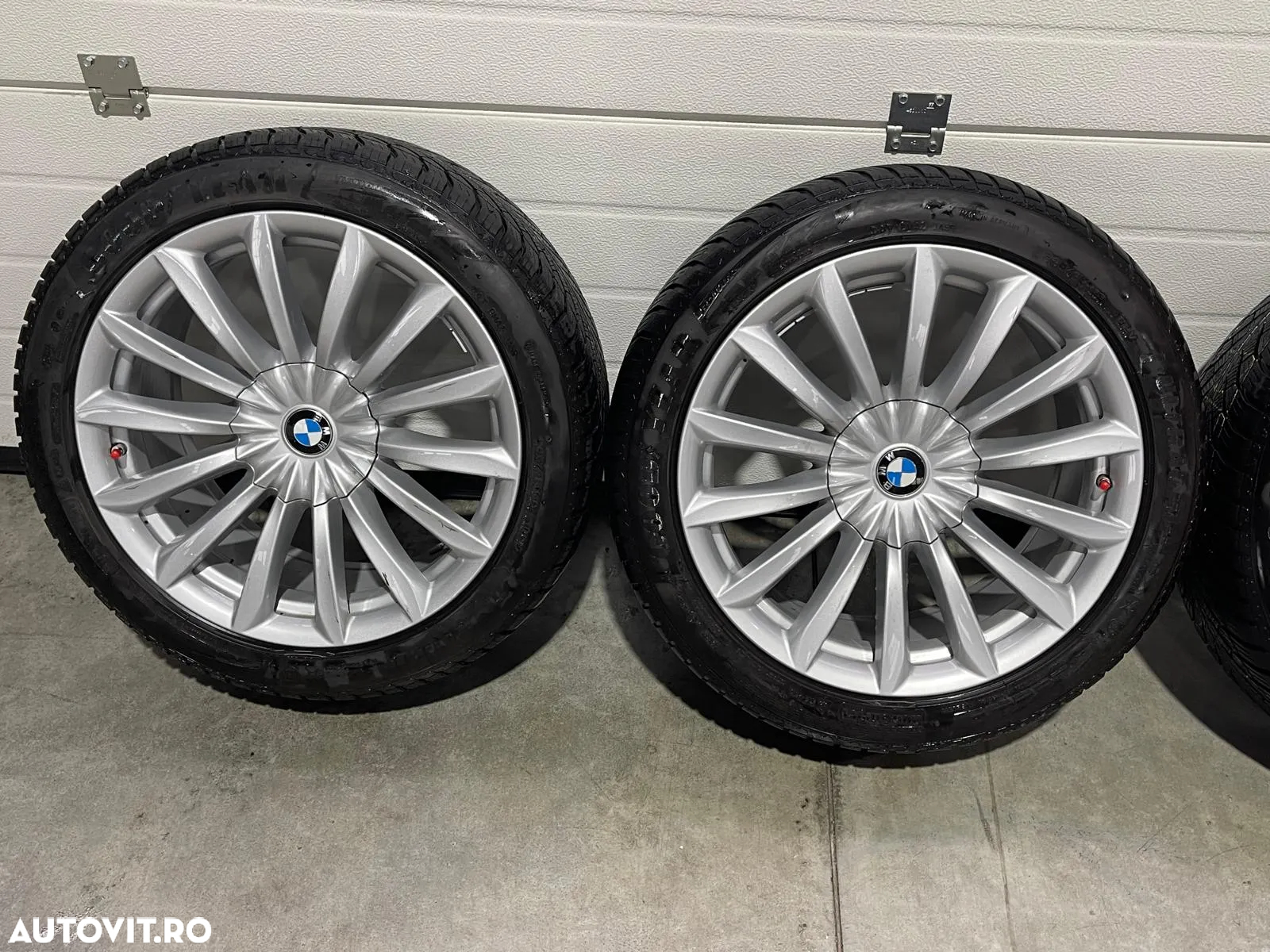 Jante Bmw seria 7 G12 originale cu anvelope iarna 19 inch - 3