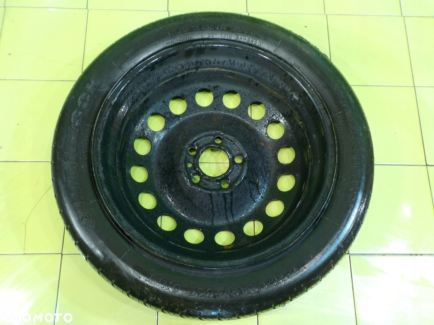 VOLVO S80 S60 V70 kolo dojazdowe 125/80/17 5x108 - 2