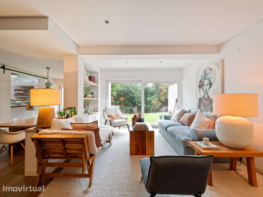 Apartamento duplex T4+1 em condomínio privado, centro de Cascais - Grande imagem: 3/46